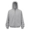 Fleece Lined Soft Warm Zip Hoodie Side Pocket Custom Logo Embroidery DTG Bulk Wholesale