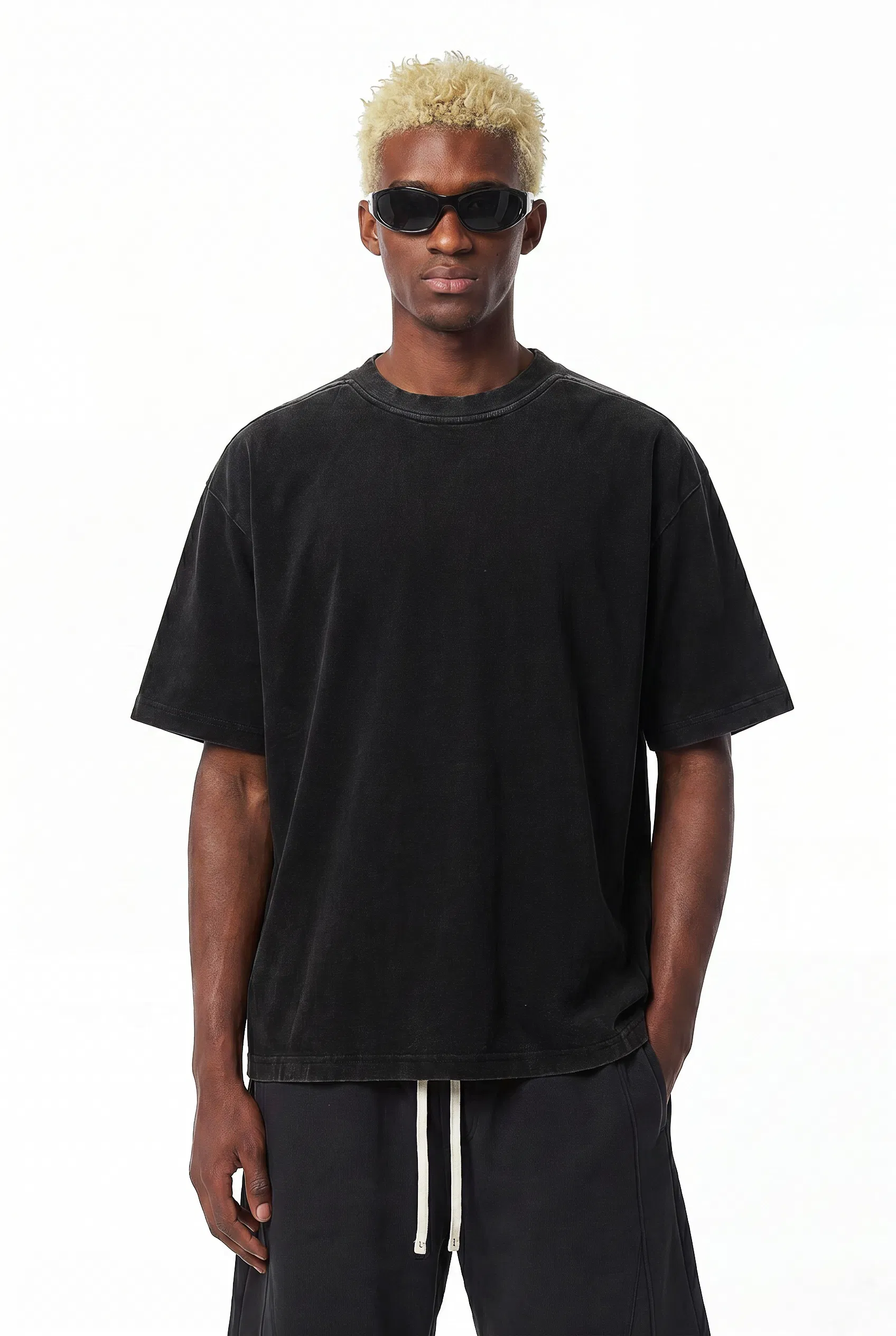 Oversized Retro High Street Cotton T-Shirt Custom DTG Design for Worldwide Wholesale Purchasers
