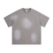 Blank Distressed Splash Print Cotton T-Shirt Accept Custom Design DTG Print for Global Bulk Buyers