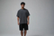 Multi-Size Loose Washed Pure Cotton Tee Customized Design DTG Embroidery for Reseller Bulk Purchase Needs