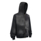 100% Cotton Monkey Wash Zip Hoodie Raw Edge Distressed Kangaroo Pocket Custom Logo Wholesale