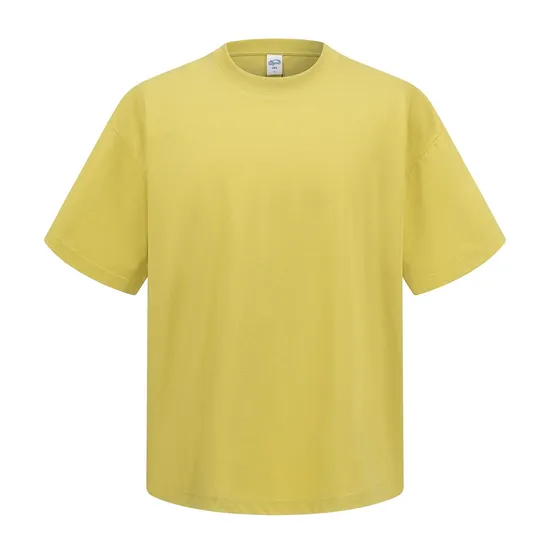 100% Cotton Loose Tee Customized Logo Art Embroidery Bulk Production Available