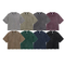 Blank Speckled Washed Crew Neck T-Shirt Accept Custom Design DTG Print for Global Bulk Buyers