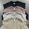 Distressed Washed Raw Cut Armhole Tank Top Streetwear Basic Sleeveless Tee