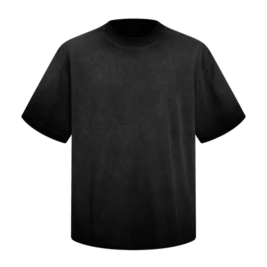 Streetwear Loose Cotton Tees Custom Graphic Embroidery DTG Bulk Stock Wholesale