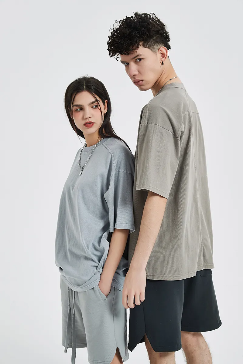Daily Urban Street Distressed Cotton T-Shirt Custom DTG Design for Worldwide Wholesale Business Clients