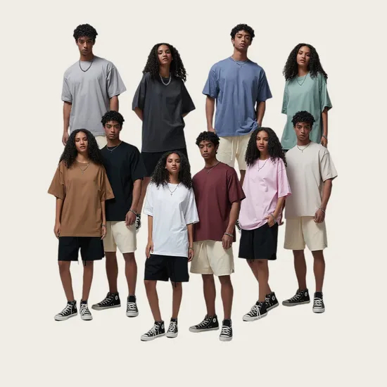 Unisex Vintage Cotton Crew Neck T-Shirt Bulk Supply for Custom Clothing Wholesale Distributors