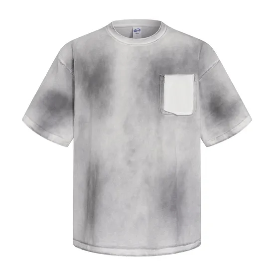 Everyday American Retro Tie Dye Cotton T-Shirt Custom Print Embroidery Global Bulk Distribution Business