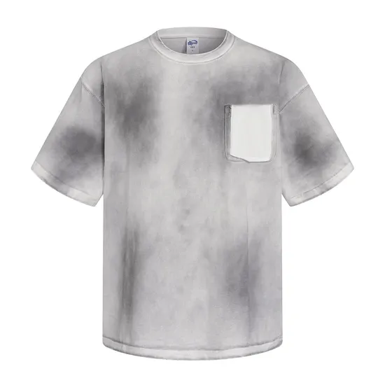Everyday American Retro Tie Dye Cotton T-Shirt Custom Print Embroidery Global Bulk Distribution Business