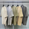 Loose Fit Vintage Washed Cotton T-Shirt Customizable for Uniform Bulk Purchase
