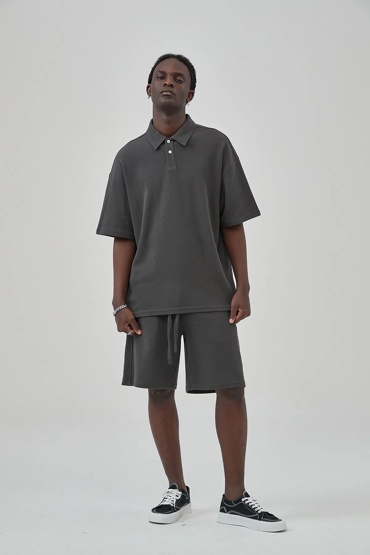 in Stock Cotton Polo Tee for Commercial Custom Logo Embroidery DTG Business Use
