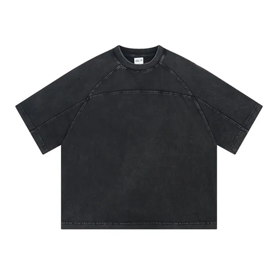 Breathable Pure Cotton Minimal T-Shirts Top Make Custom Brand Logo DTG Embroidery Wholesale Service
