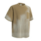 Retro Ombre Cotton T-Shirt Allows Small Batch Custom Logo Embroidery and DTG Service