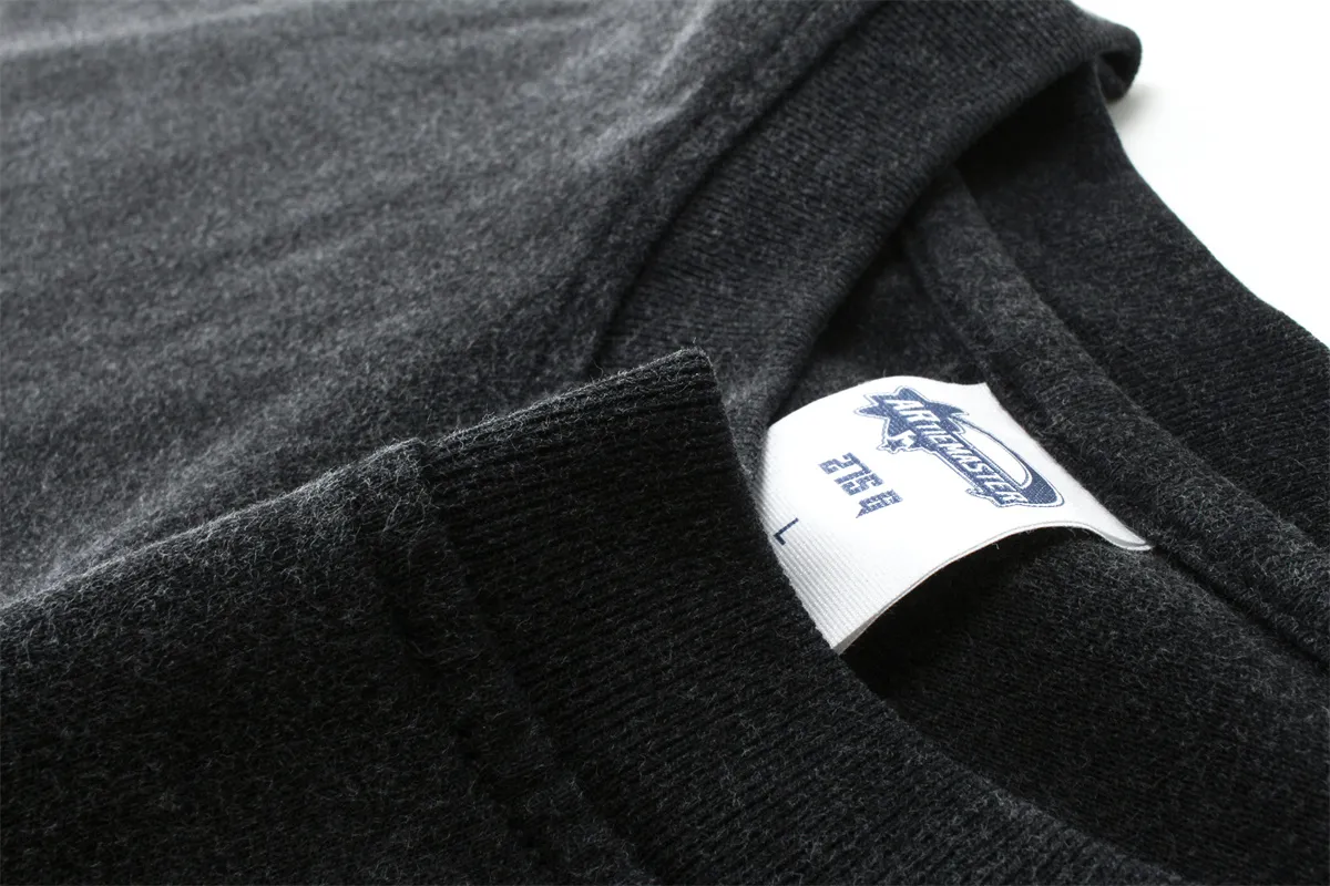 Multi-Size Loose Washed Pure Cotton Tee Customized Design DTG Embroidery for Reseller Bulk Purchase Needs