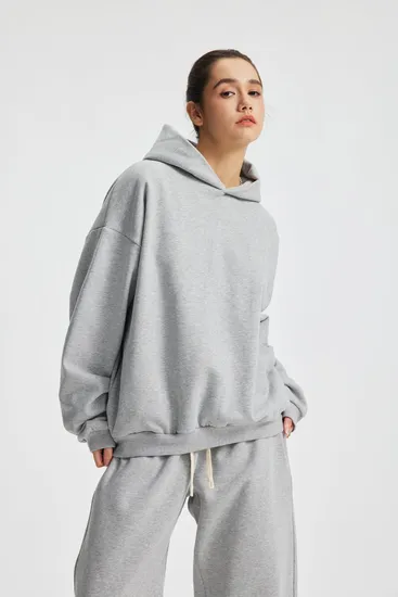Premium Heavyweight Plain Hoodie Custom Logo DTG Embroidery Bulk Reseller Supply