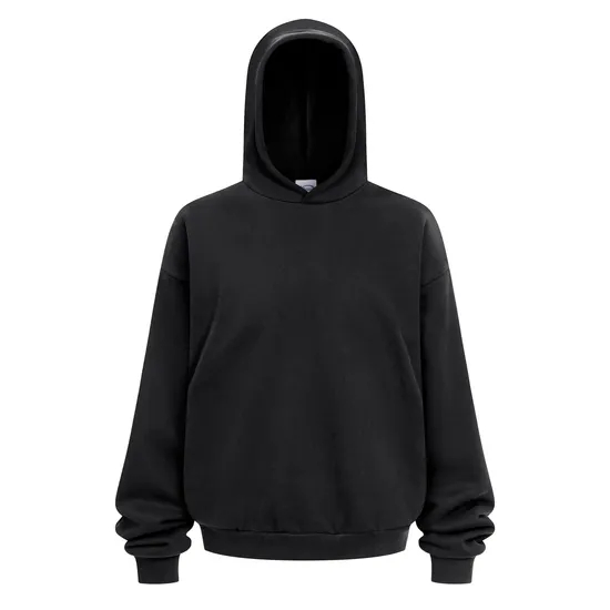Streetwear Warm Fleece Pullover Hoodie Hidden Pocket Cotton Custom Logo Factory Wholesale