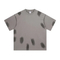 Blank Distressed Graffiti Cotton T-Shirt Accept Custom Design DTG Print for Global Bulk Buyers