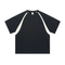 Wholesale Color-Block Cotton T-Shirt for Custom Brand Logo Merchandise Development Sale