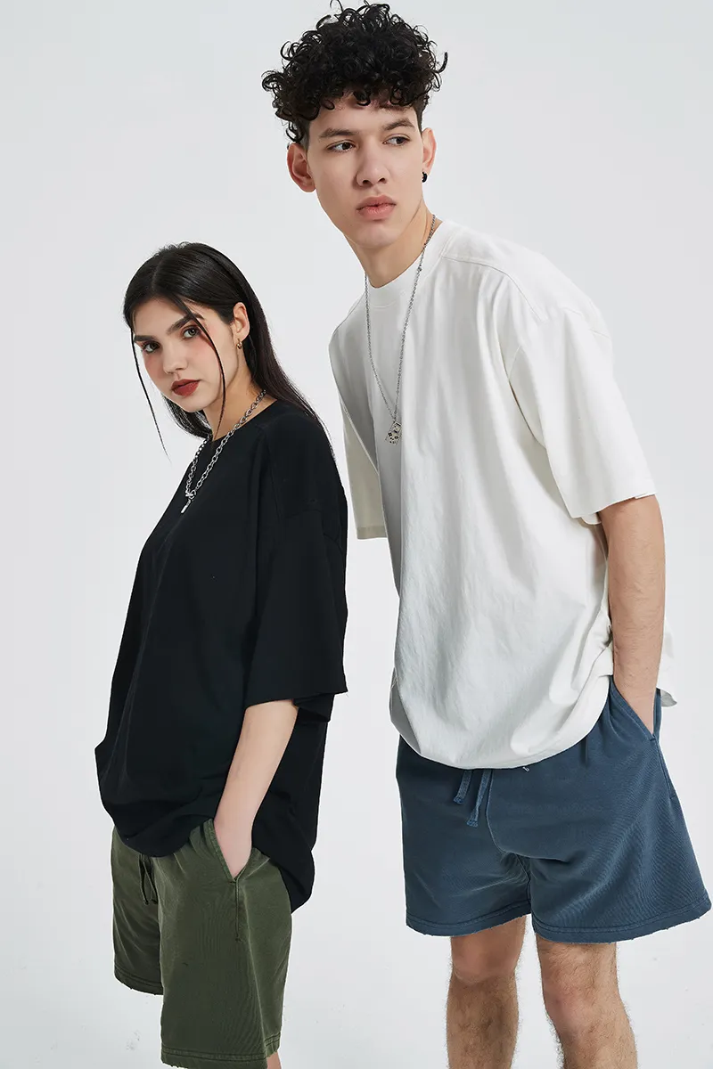 Daily Urban Street Distressed Cotton T-Shirt Custom DTG Design for Worldwide Wholesale Business Clients