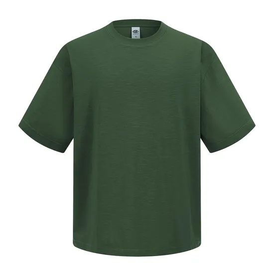 Premium Pigment Washed Cotton Tees Custom Logo Embroidery DTG Bulk Wholesale Supplier