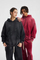 Custom Brand Logo Splatter Faded Hoodie Raw Edge Fleece Cotton Wholesale Factory Low Price