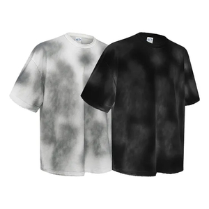 Daily Casual Tie Dye Cotton T-Shirt Custom DTG Design for Worldwide Wholesale Business Clients.