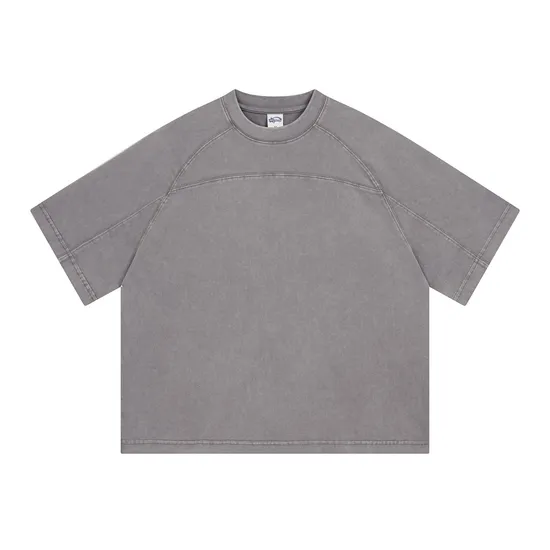 Breathable Pure Cotton Minimal T-Shirts Top Make Custom Brand Logo DTG Embroidery Wholesale Service