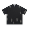 Blank Distressed Graffiti Cotton T-Shirt Accept Custom Design DTG Print for Global Bulk Buyers