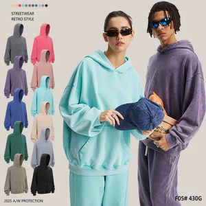 100% Cotton Double Yarn Wax Wash Hoodie Vintage Distressed Custom Logo Wholesale Service