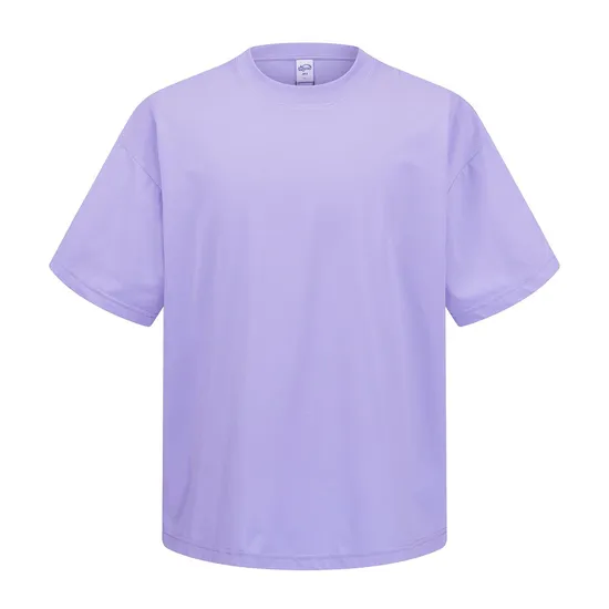 100% Cotton Loose Tee Customized Logo Art Embroidery Bulk Production Available