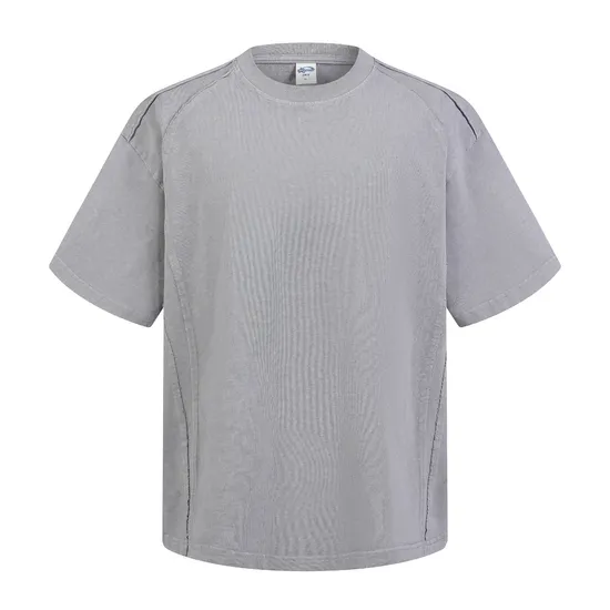 Classic Plain Raglan Cotton Tee Custom Graphic DTG Embroidery Apparel Bulk OEM Supplier Service