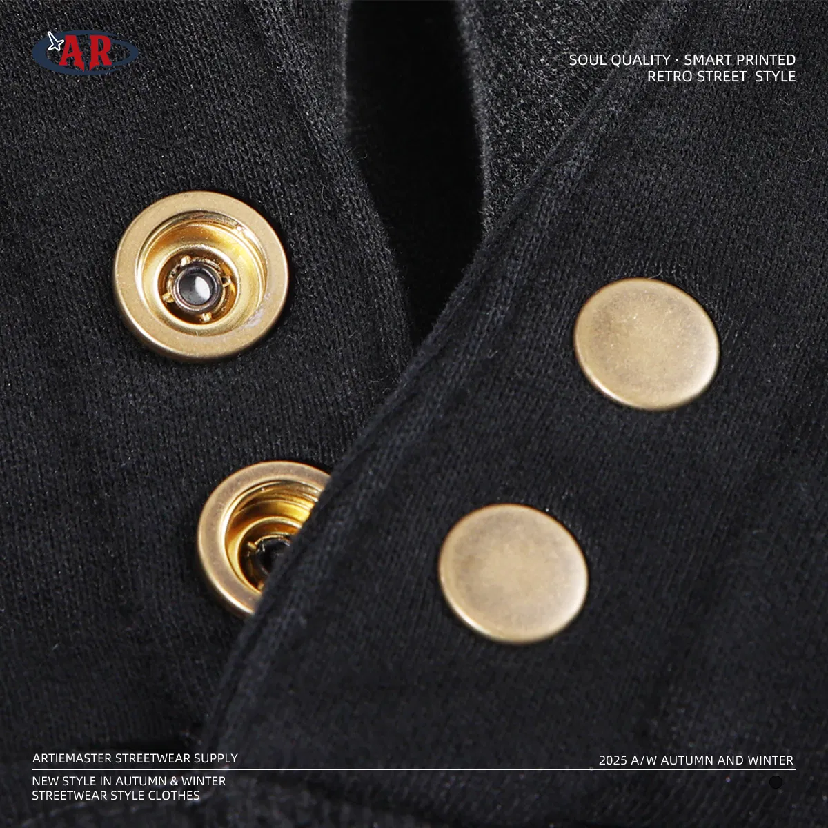 Button Collar Batik Washed Cotton Hoodie Custom Logo Embroidery DTG Bulk Wholesale Supply