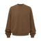 Heavyweight Cotton Extra Long Sleeve Crewneck Sweatshirt Custom Logo Dtf Embroidery Bulk Wholesale