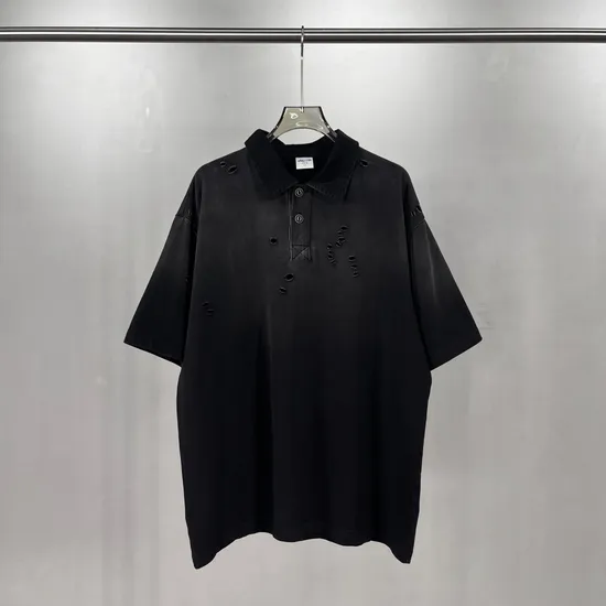 Classic Distressed American Street Polo Custom Graphic DTG Embroidery Apparel Bulk