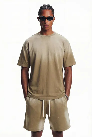 Heavyweight Vintage Cotton Tee Custom Logo Embroidery DTG Print Global Wholesale Available