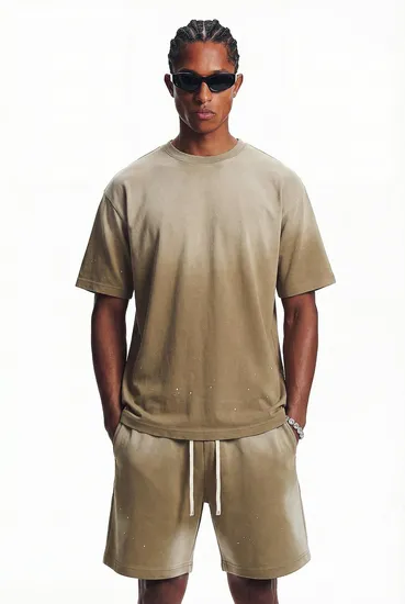 Heavyweight Vintage Cotton Tee Custom Logo Embroidery DTG Print Global Wholesale Available
