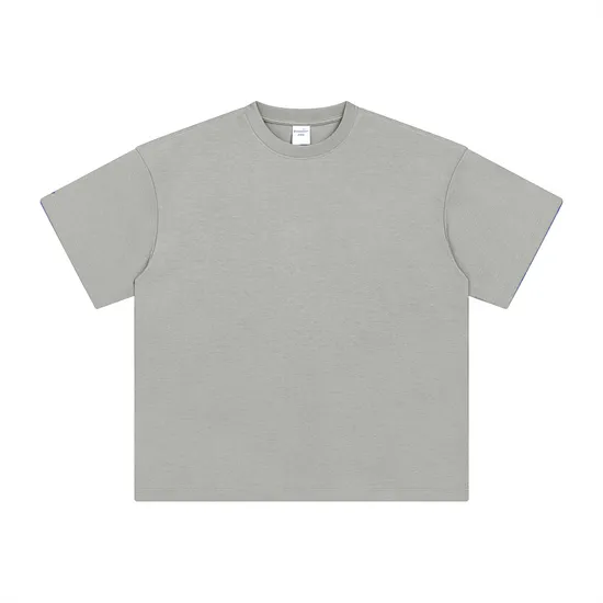 Breathable Soft Pure Cotton Basic Top Make Custom Brand Logo DTG Embroidery Wholesale Service