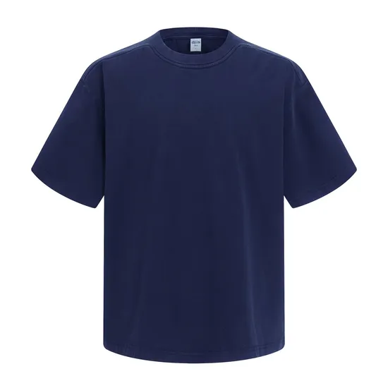 Oversized Retro High Street Cotton T-Shirt Custom DTG Design for Worldwide Wholesale Purchasers