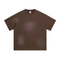 Blank Distressed Splash Print Cotton T-Shirt Accept Custom Design DTG Print for Global Bulk Buyers