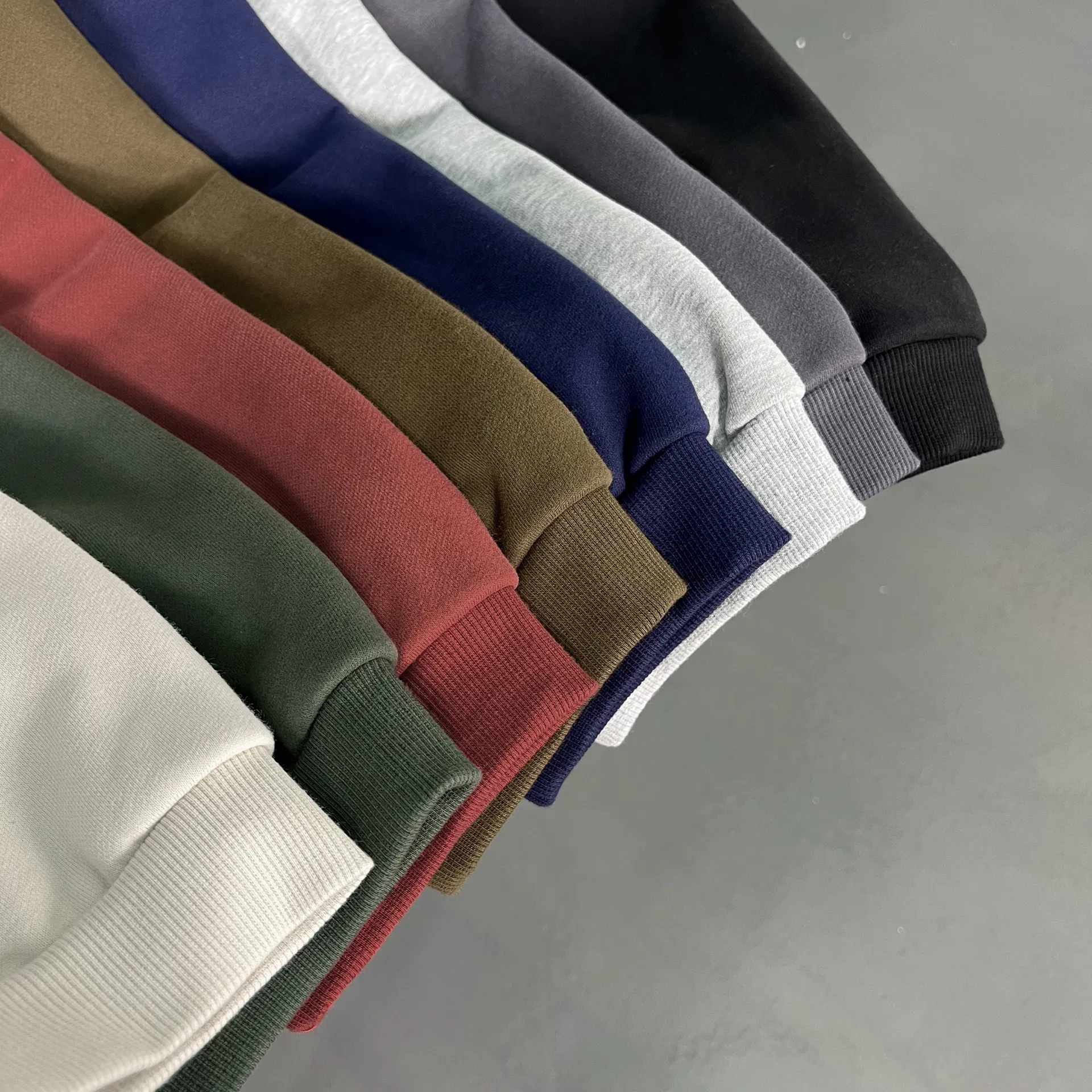 Premium Heavyweight Plain Hoodie Custom Logo DTG Embroidery Bulk Reseller Supply