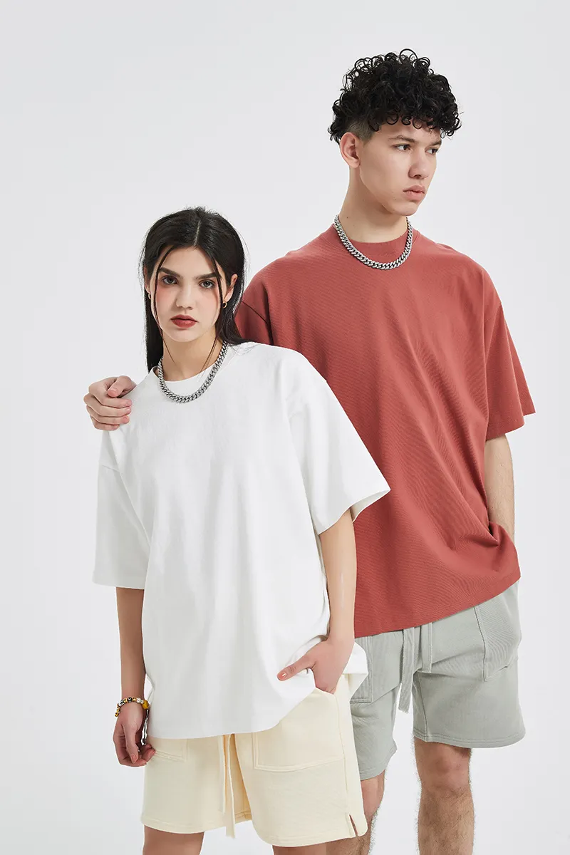 Breathable Soft Pure Cotton Vintage Top Make Custom Brand Logo DTG Embroidery Wholesale Service