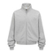 Streetwear Oversized Stand Collar Zip Jacket Custom Brand Logo Dtf Print for Retail Wholesale