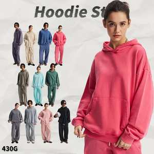 Wax Dyed Vintage Cotton Drop Shoulder Hoodie Custom Logo Embroidery Dtf Bulk Wholesale