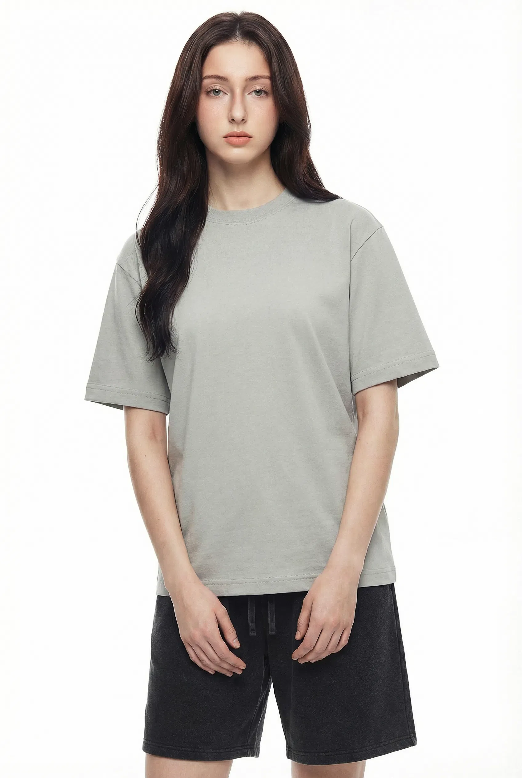 Retro Cotton Crew Neck T-Shirt Accepts DTG Print Personal Custom Graphic Design