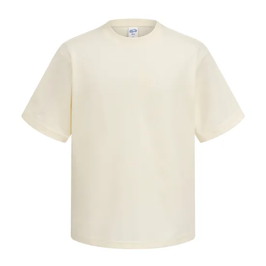 Drop Shoulder Unisex High Street Tee Custom Art Embroidery DTG Large Quantity Wholesale Supply