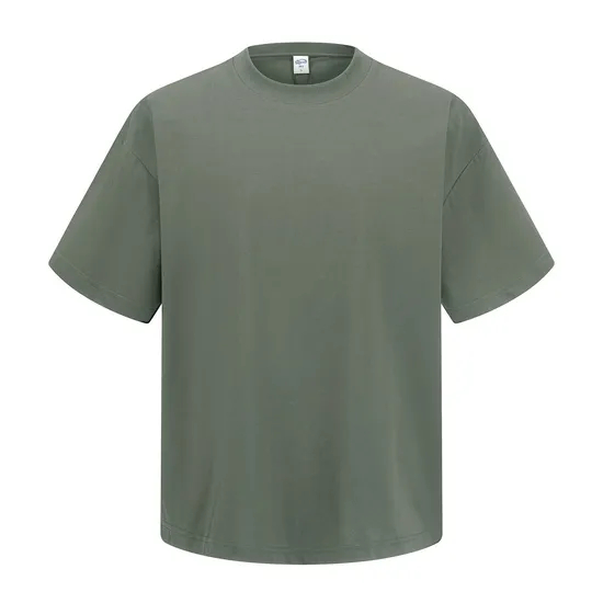 100% Cotton Loose Tee Customized Logo Art Embroidery Bulk Production Available