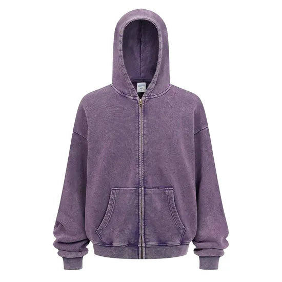 Unisex Oversized Blank Zip Hoody Personal Custom Logo Dtf Print Factory Direct Bulk Sale