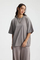Premium Cotton Blank Oversized Tee Support Custom Logo Print Bulk Wholesale Order