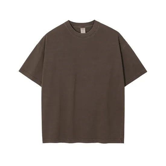 Unisex Hip Hop Loose Washed Cotton T-Shirt Accept Brand Custom for Global Clothing Wholesalers