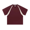 Breathable Cool Pure Cotton Contrast Raglan T-Shirt Make Custom Brand Logo DTG Embroidery Wholesale Service